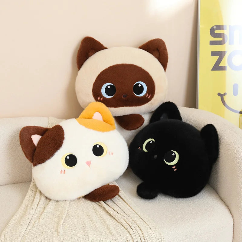 Kawaii Fluffy Cat Plush Pillows - Image 4