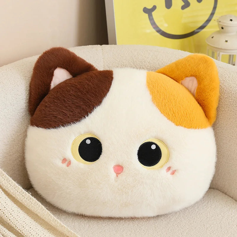 Kawaii Fluffy Cat Plush Pillows - Image 15