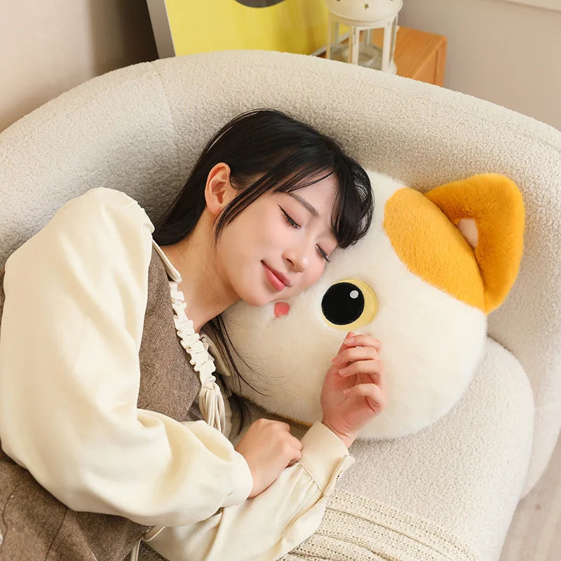 Kawaii Fluffy Cat Plush Pillows - Image 7