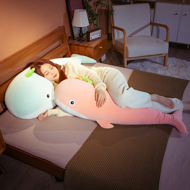 A Pod of Cuddly Whale Plushies - Image 4
