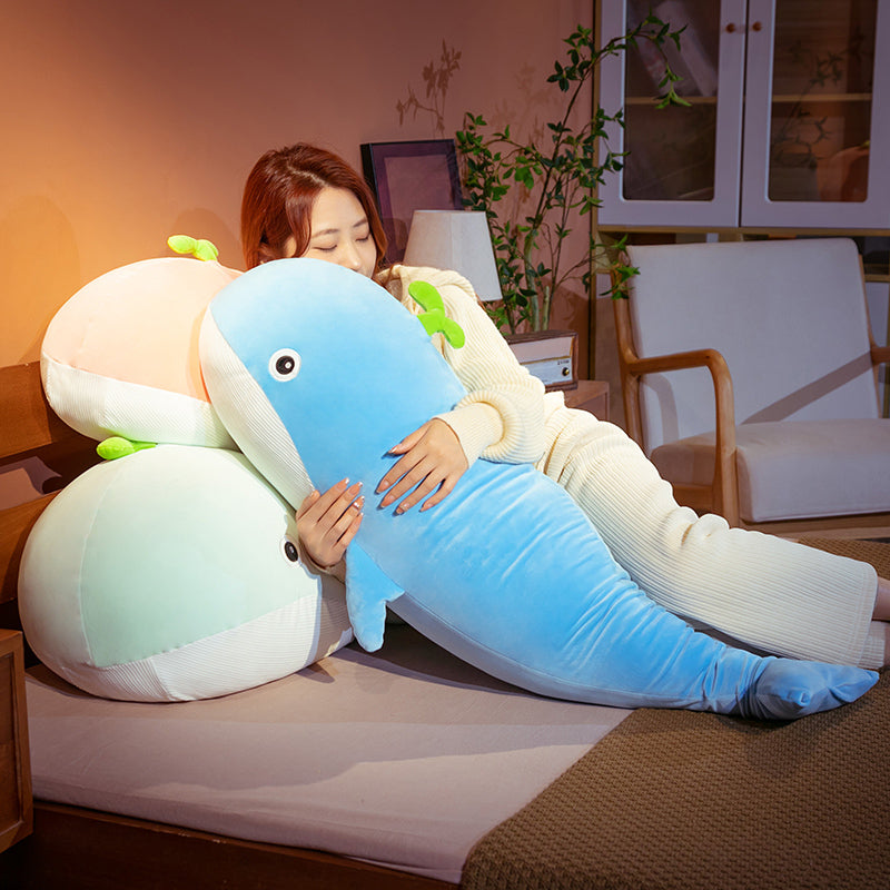 A Pod of Cuddly Whale Plushies - Image 5