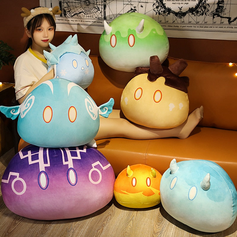 Anime Genshin Impact Slime Ball Plushies - Image 2