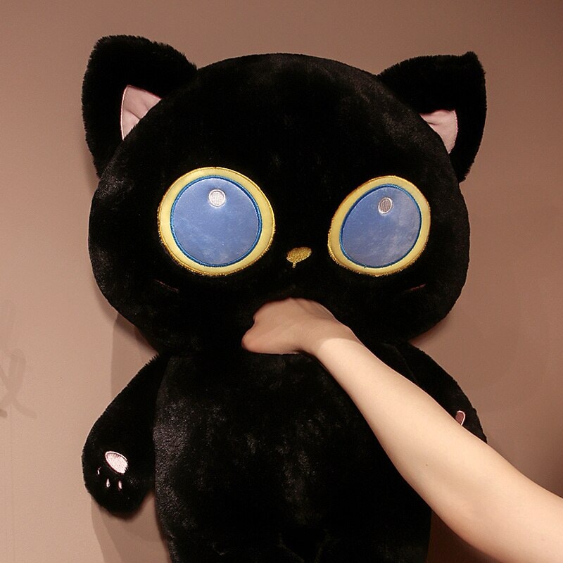 Arrayah the Blue Eye Black Cat Plushie - Image 7