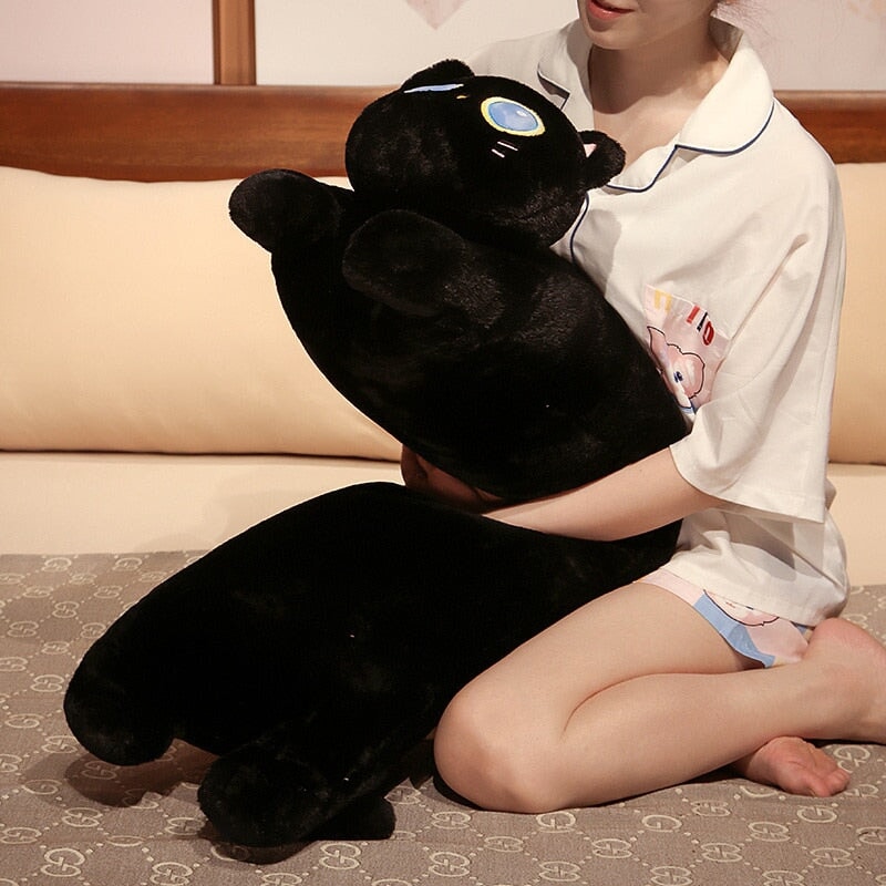 Arrayah the Blue Eye Black Cat Plushie - Image 4