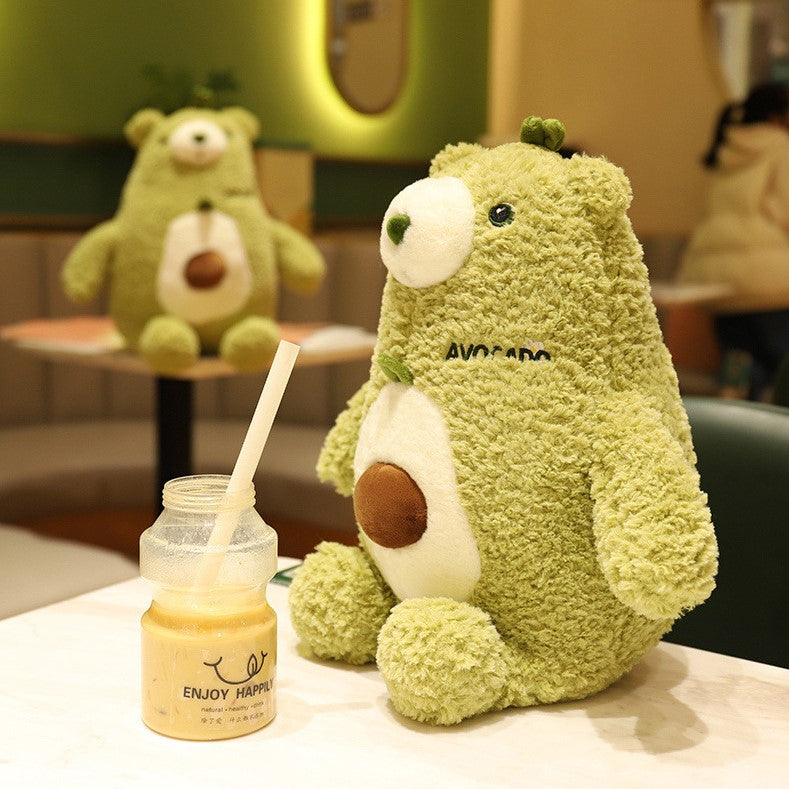Avocado Bear Plush Stuffed Animal: Your New Cuddly Companion - Image 4