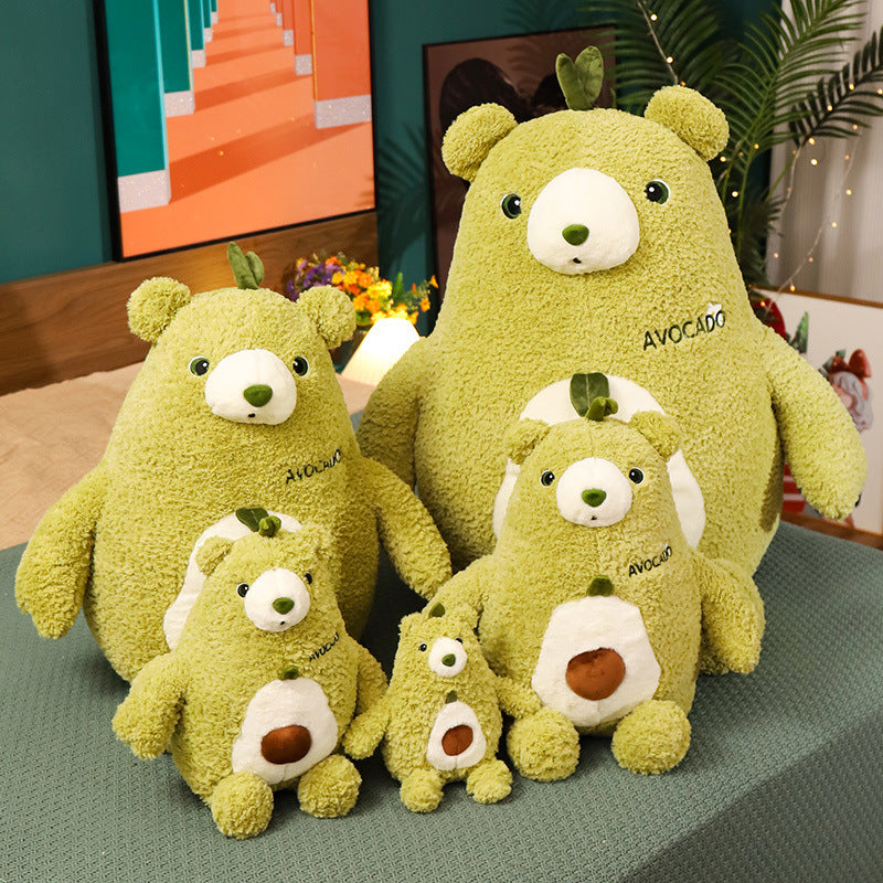 Avocado Bear Plush Stuffed Animal: Your New Cuddly Companion - Image 2