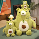 Avocado Bear Plush Stuffed Animal: Your New Cuddly Companion
