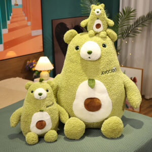 Avocado Bear Plush Stuffed Animal: Your New Cuddly Companion