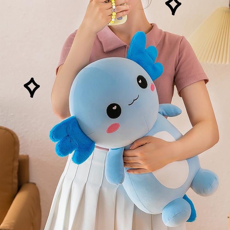 Axolotl Plush Kawaii Plushie Soft Stuffed Animal - Image 3