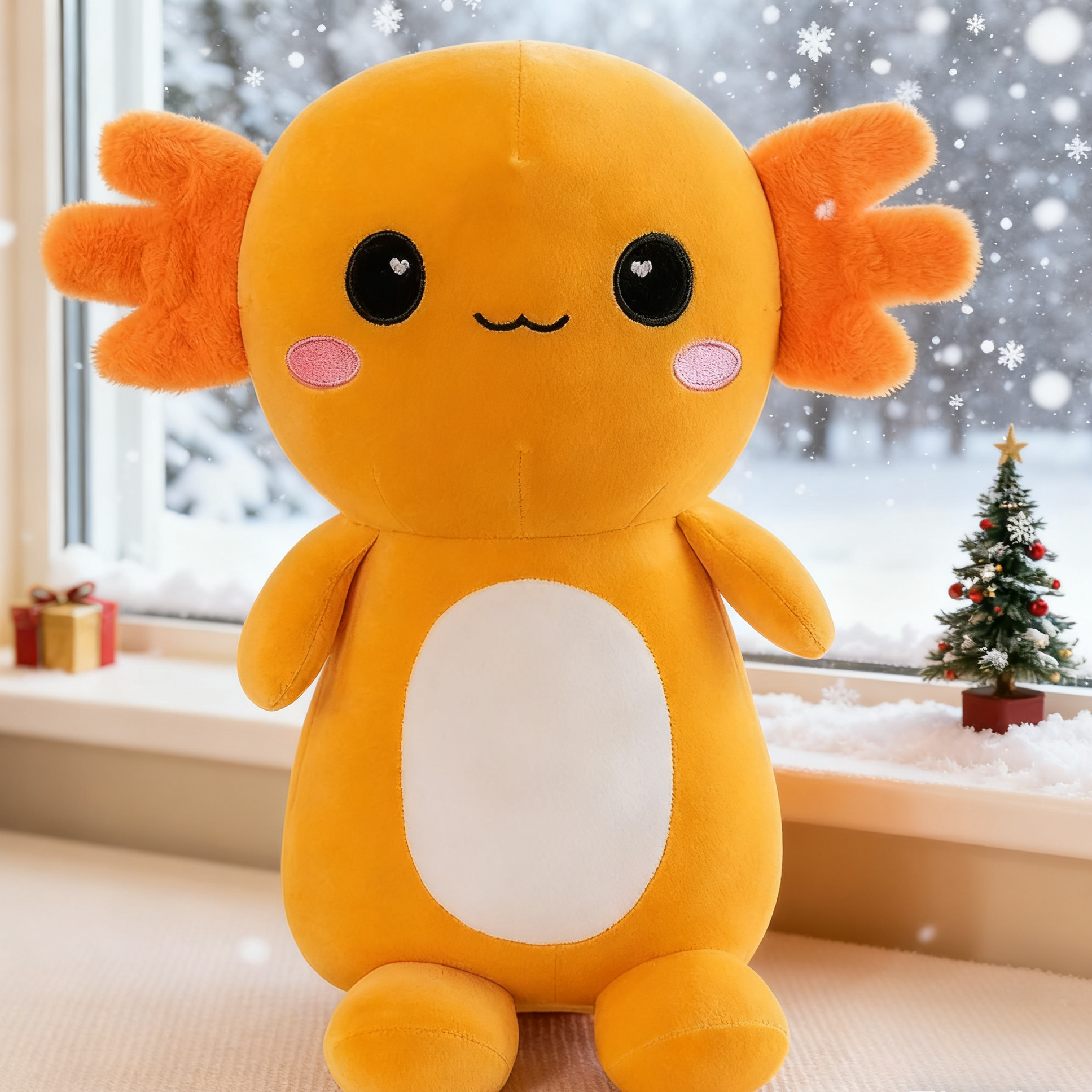 Axolotl Plush Kawaii Plushie Soft Stuffed Animal - Image 8