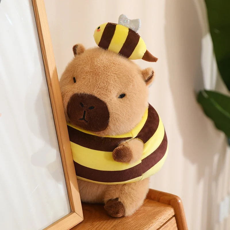 Baby Capybara Animal Dress-up Plushie Collection - Image 28
