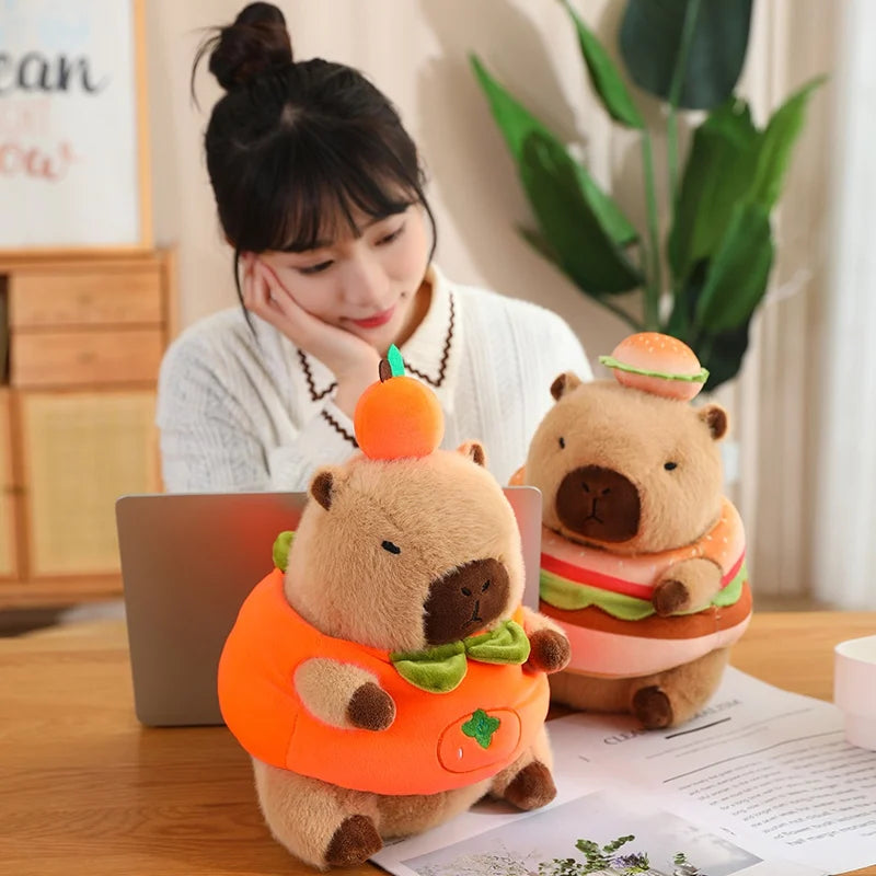 Baby Capybara Animal Dress-up Plushie Collection - Image 26