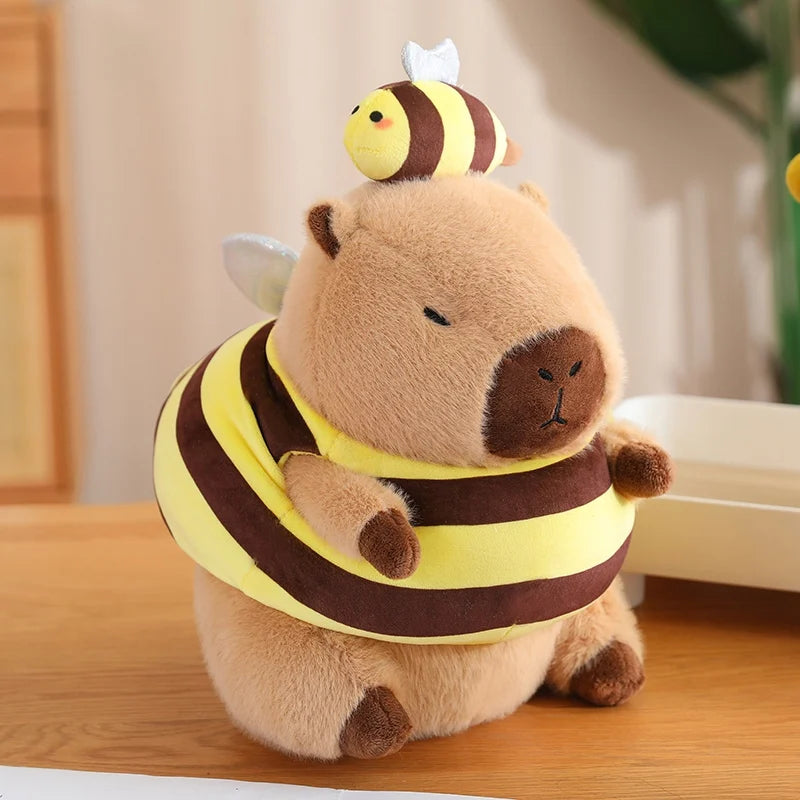 Baby Capybara Animal Dress-up Plushie Collection - Image 18