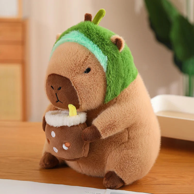 Baby Capybara Animal Dress-up Plushie Collection - Image 14
