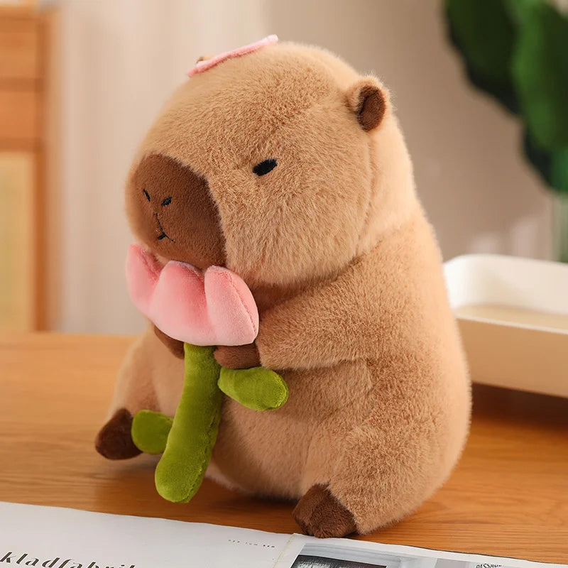 Baby Capybara Animal Dress-up Plushie Collection - Image 13