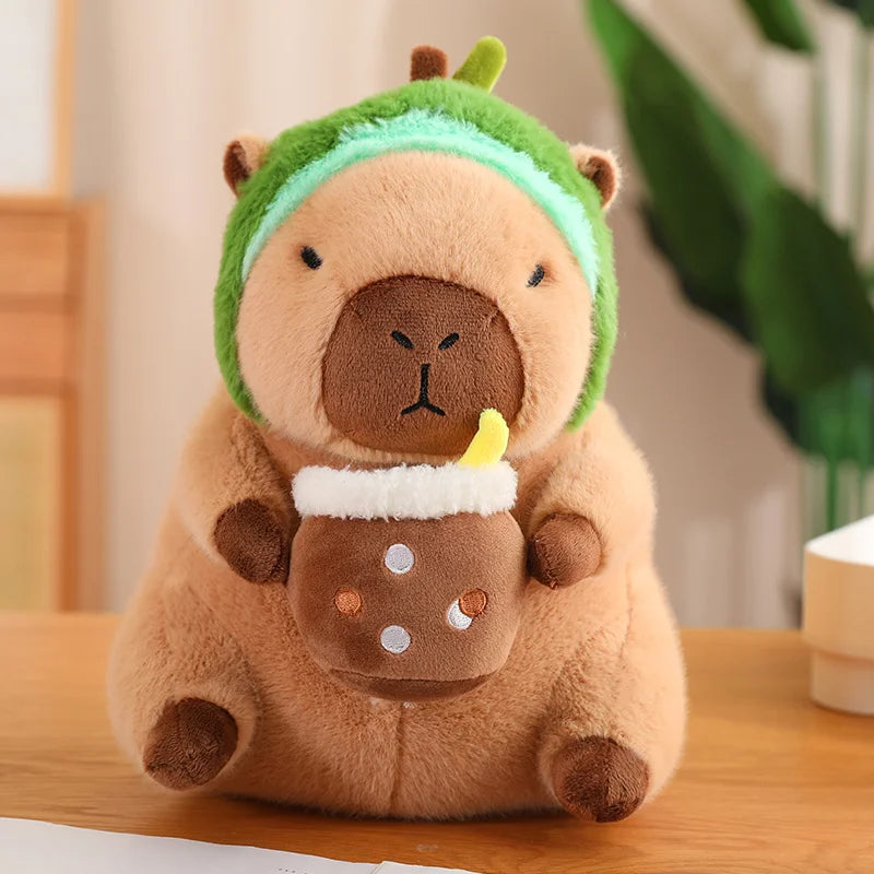Baby Capybara Animal Dress-up Plushie Collection - Image 8