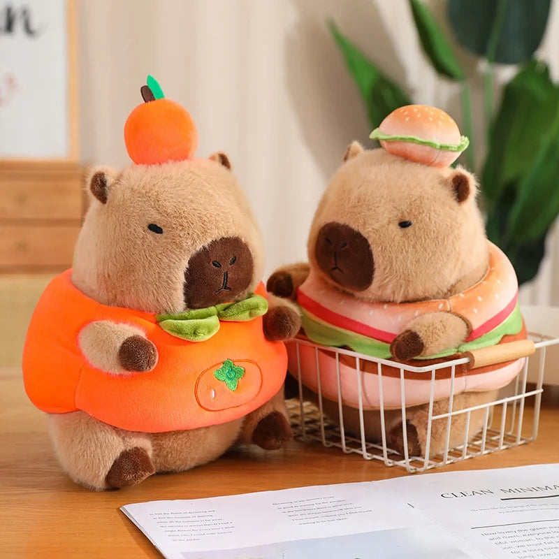 Baby Capybara Animal Dress-up Plushie Collection - Image 6