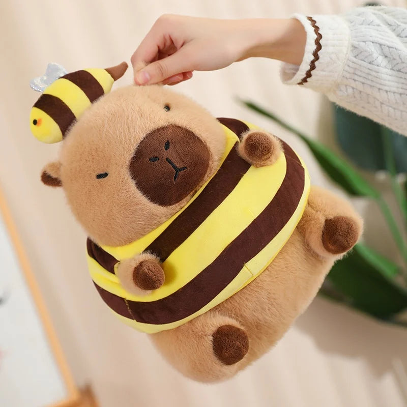Baby Capybara Animal Dress-up Plushie Collection - Image 5