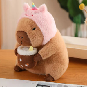Baby Capybara Animal Dress-up Plushie Collection