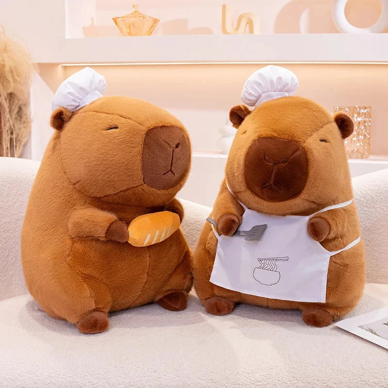 Baker and Chef Capybara Plush Collection - Image 8