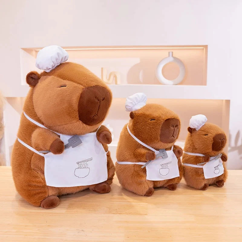 Baker and Chef Capybara Plush Collection - Image 5