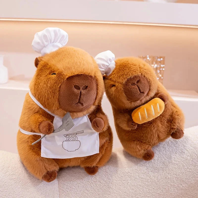 Baker and Chef Capybara Plush Collection - Image 6