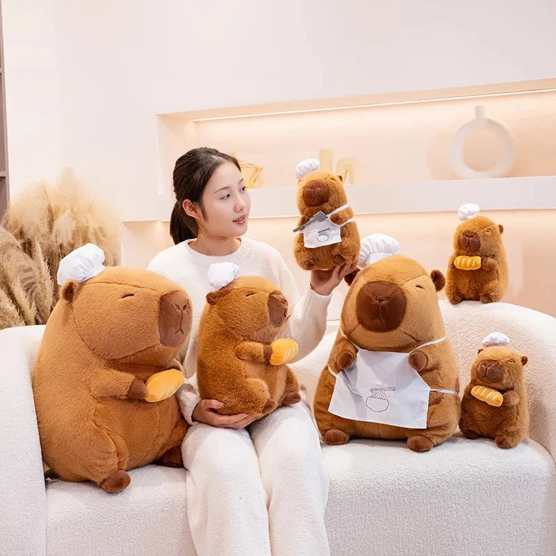 Baker and Chef Capybara Plush Collection - Image 13