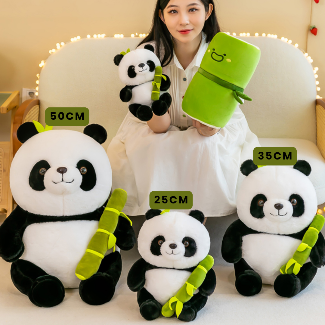 Bamboo Panda Plush Set - Image 4