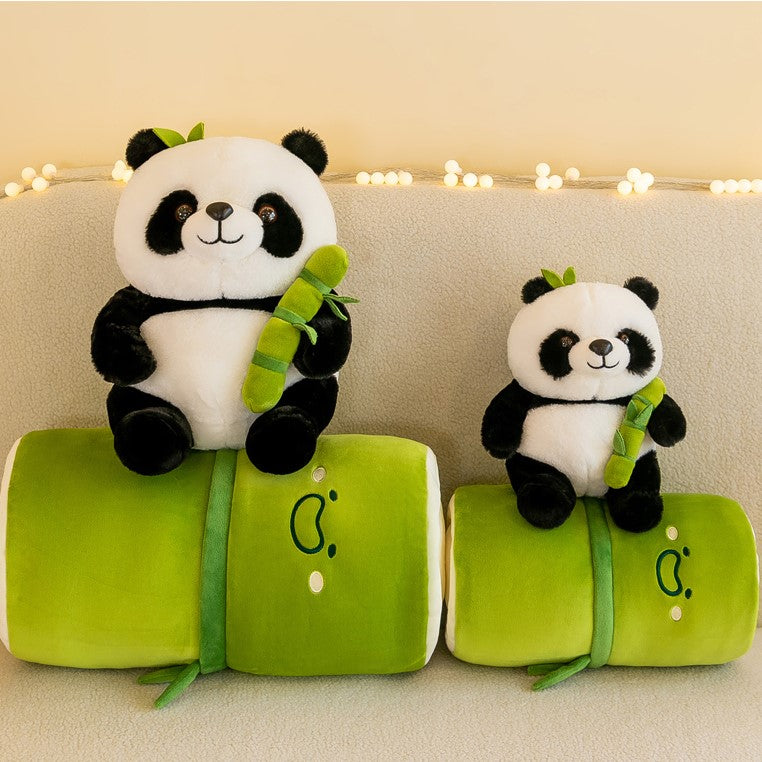 Bamboo Panda Plush Set - Image 3