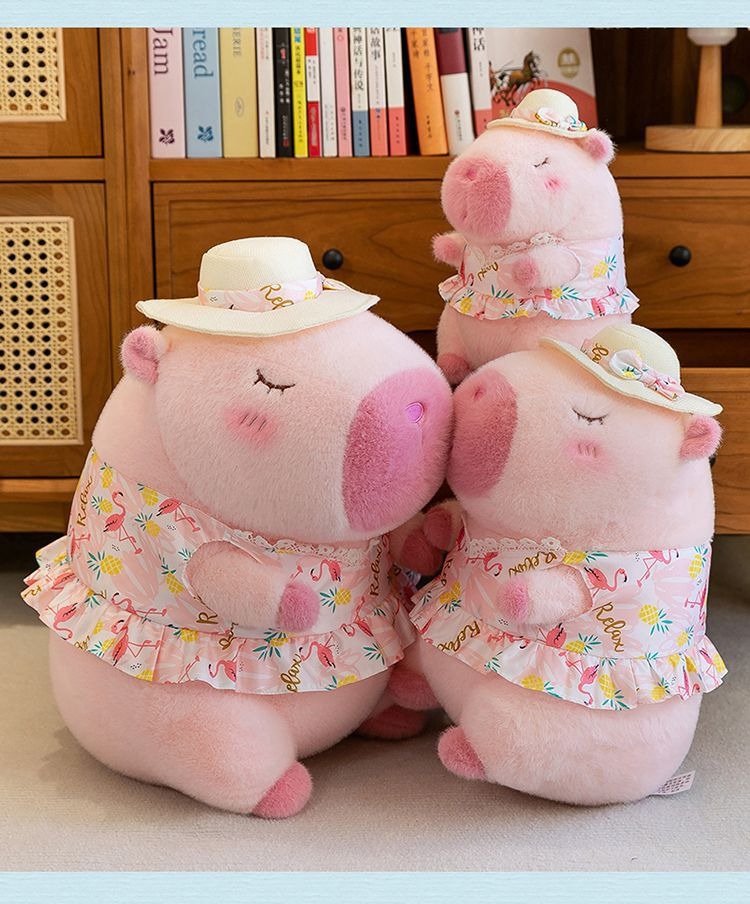 Beach Capybara Plush Beach Theme Plush Toys - Image 4
