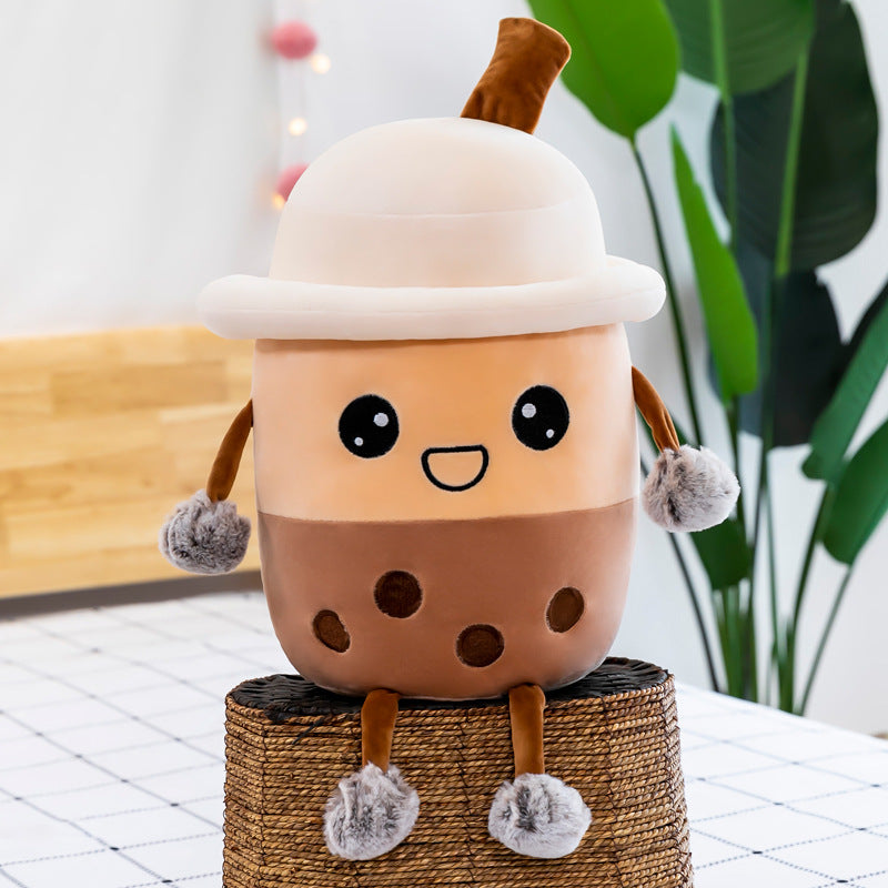 Big Boba Milk Tea Plush Toy - Image 2