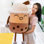 Big Boba Milk Tea Plush Toy