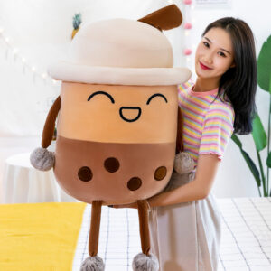 Big Boba Milk Tea Plush Toy
