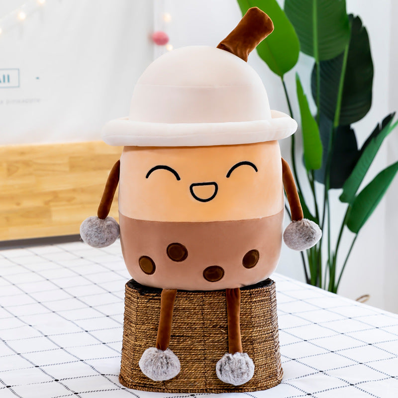 Big Boba Milk Tea Plush Toy - Image 5