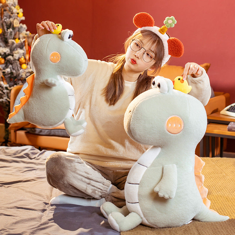 Big-Eyed Crocodile Stuffed Animal for Hugs - Image 2