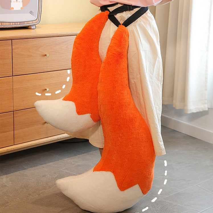 Big Tail Animal Fox Plush Toy - Image 9
