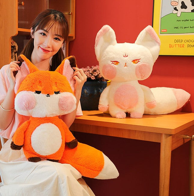 Big Tail Animal Fox Plush Toy - Image 4