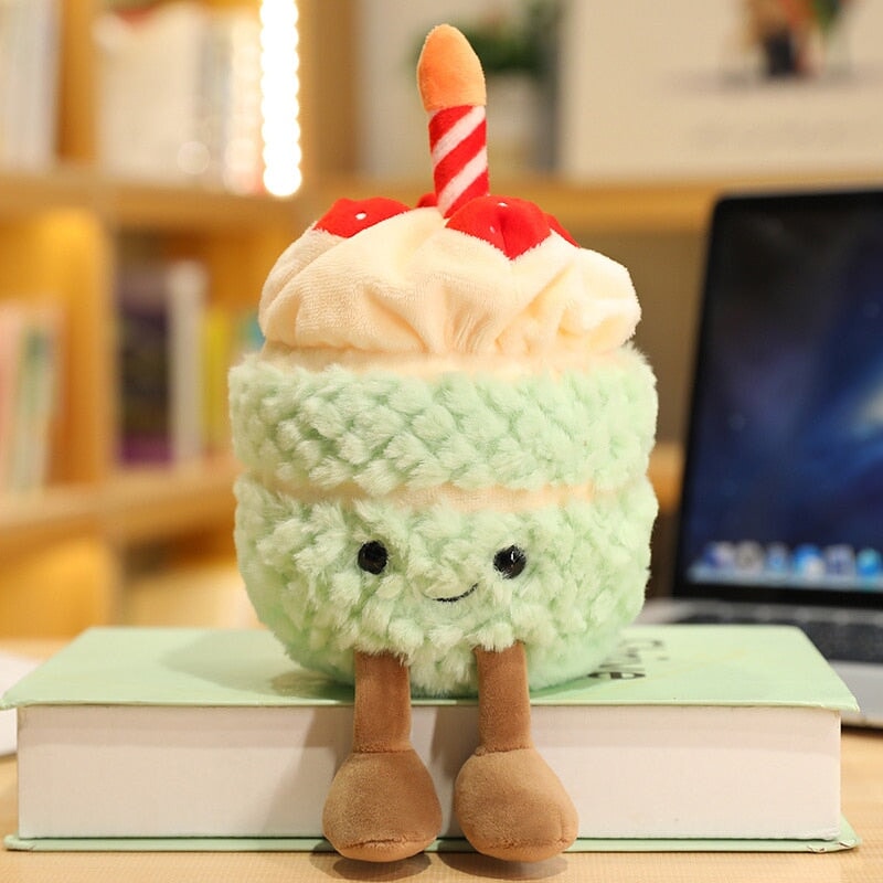 Birthday Celebration Cake Plushie Buddies - Image 6