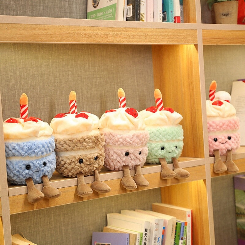 Birthday Celebration Cake Plushie Buddies - Image 3
