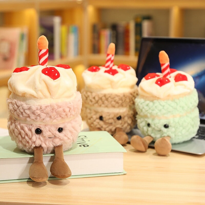 Birthday Celebration Cake Plushie Buddies - Image 11