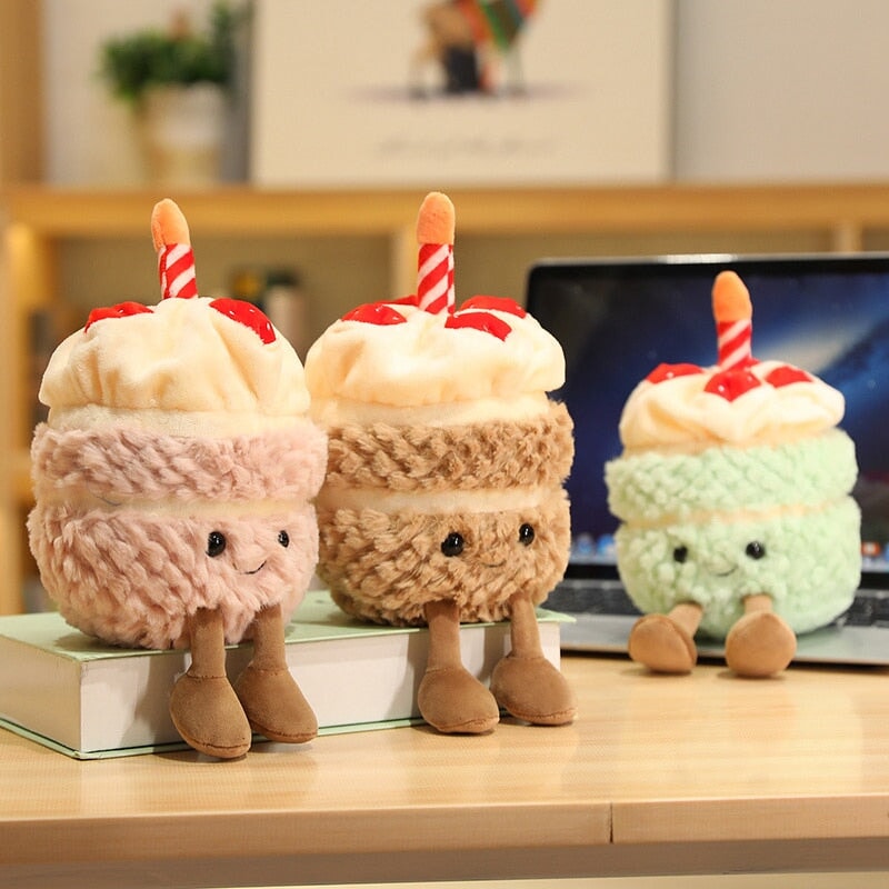 Birthday Celebration Cake Plushie Buddies - Image 12