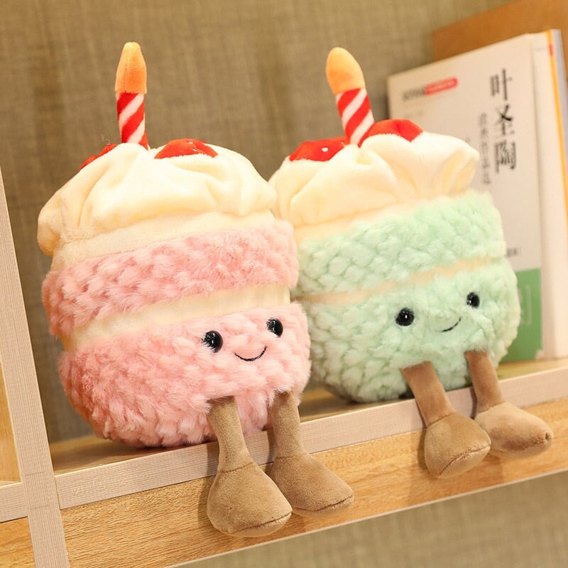 Birthday Celebration Cake Plushie Buddies - Image 9