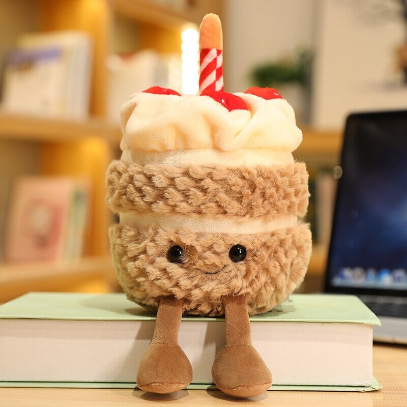 Birthday Celebration Cake Plushie Buddies - Image 7