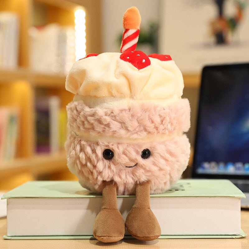 Birthday Celebration Cake Plushie Buddies - Image 5