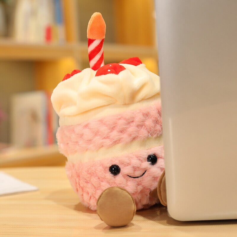 Birthday Celebration Cake Plushie Buddies - Image 14