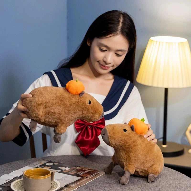 Biscuit the Derpy Capybara Plush - Image 9