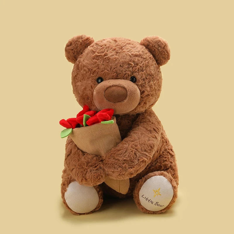 Bloomie & Maple the Rose Bear Plushies - Image 7