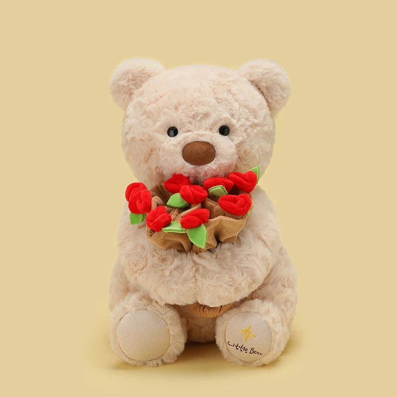 Bloomie & Maple the Rose Bear Plushies - Image 6