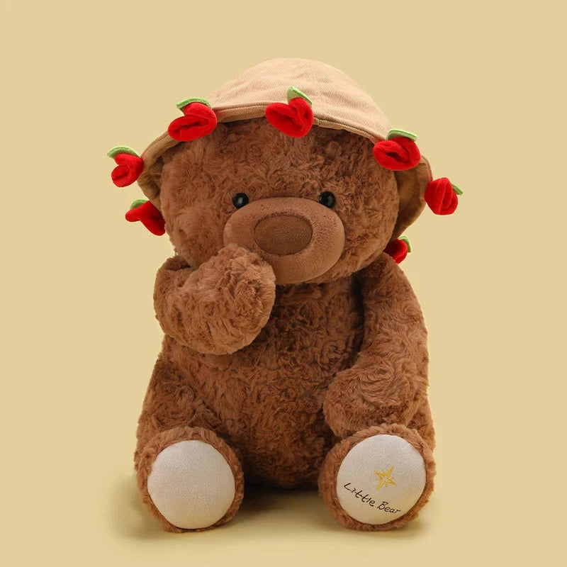 Bloomie & Maple the Rose Bear Plushies - Image 4