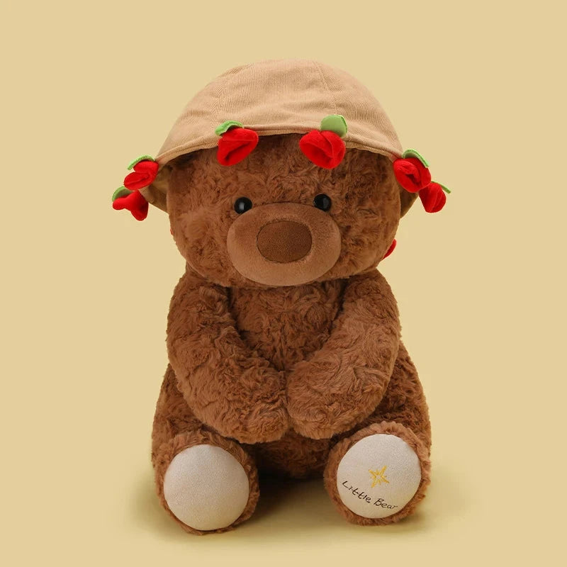 Bloomie & Maple the Rose Bear Plushies - Image 3